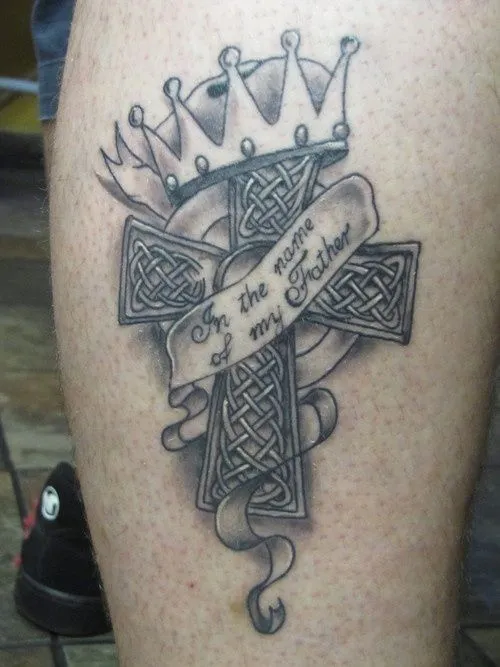 Tattoo Cruz Celta com Coroa | Tattoo Tribais, Celtic, Maoris and ... Tattoo Cruz Celta com Coroa | Tattoo Tribais, Celtic, Maoris and ...