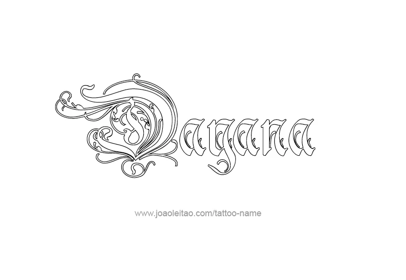 tattoo-design-name-dayana-22.png