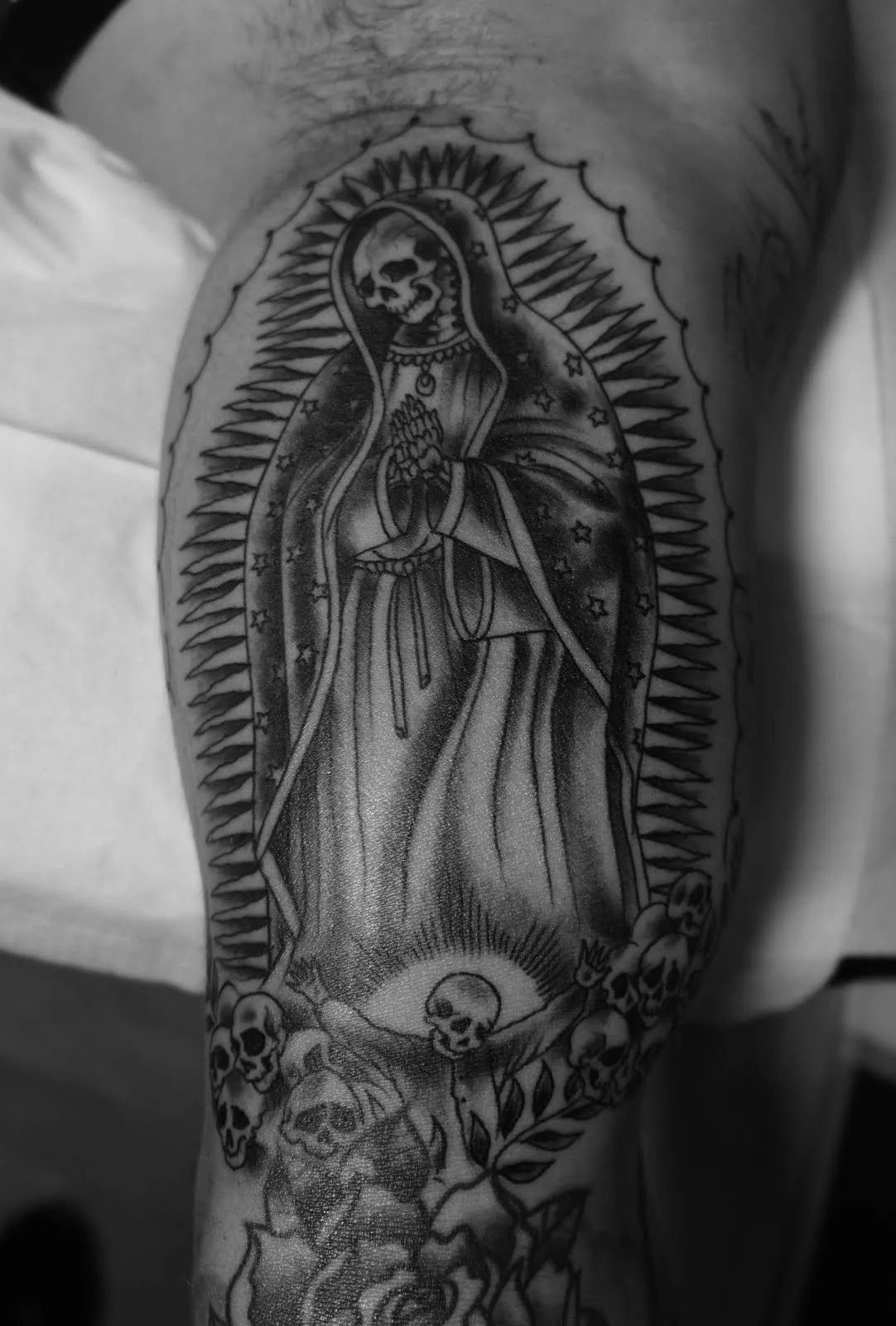 TATTOO FRAN: Santa Muerte Tattoo.