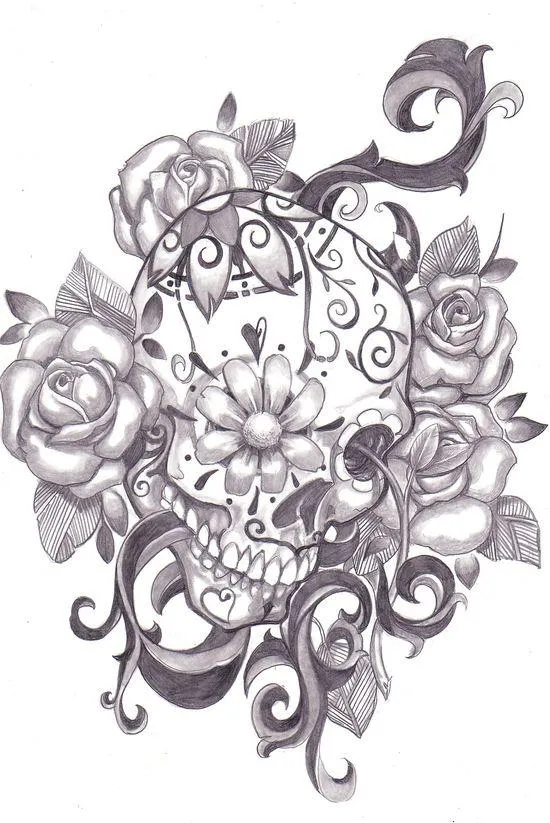 Tattoo-ist: Bocetos Calaveras mexicanas