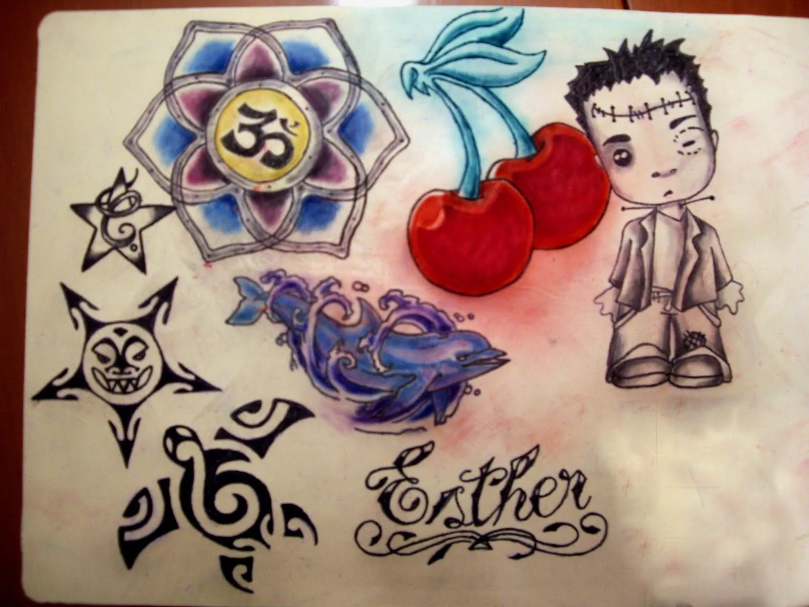 Tattoo & Piercing: - Tattoos realizados en cursillo.