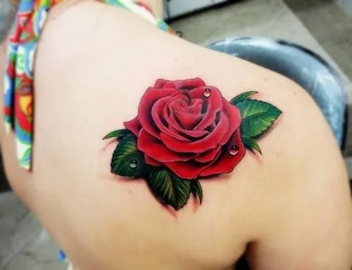 Tattoo Rosa Realista 3D | TATTOO PRA SE INSPIRAR | Pinterest ...