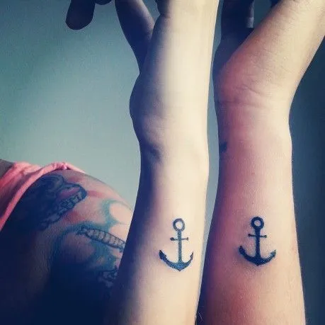 Tatuaje ancla! #capitánblanco #amistad #sanrafael #mendoza ...