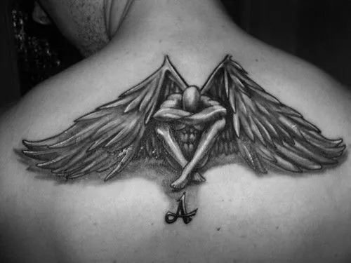 Tatuaje de Ángel en Espalda | DISEÑOS DE TATUAJES Tatuaje de Ángel en Espalda | DISEÑOS DE TATUAJES