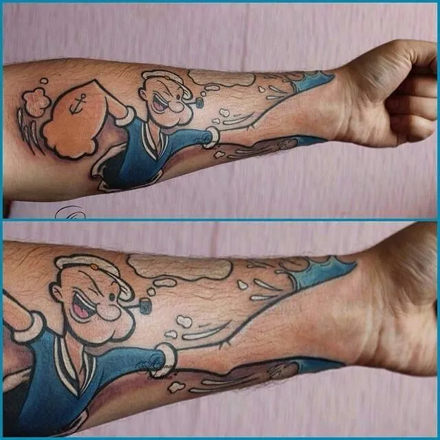 tatuaje-antebrazo-popeye – ViaJoven.com