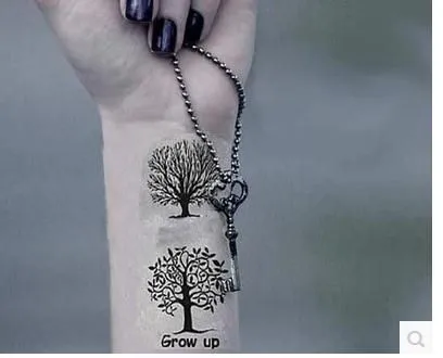 tatuaje arbol sin hojas y con hojas - Buscar con Google | tatuajes ...