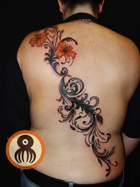 Tatuajes en la espalda para mujer - Imagui