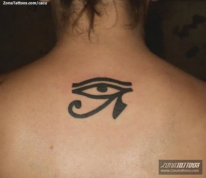Tatuaje de cacu - Ojo de Horus Ojos Egipcios Tatuaje de cacu - Ojo de Horus Ojos Egipcios