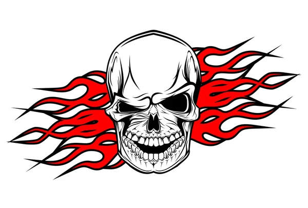 Tatuaje de calavera de peligro — Vector stock © Seamartini #7229400 Tatuaje de calavera de peligro — Vector stock © Seamartini #7229400