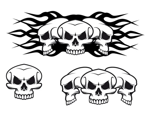 Tatuaje de calaveras — Vector stock © Seamartini #5383482