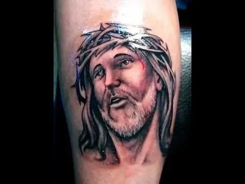 tatuaje cristo nickotattoo - YouTube