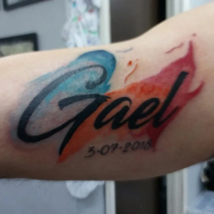 ▷ Tatuaje realizado en el estudio Jonathan Aguirre, Gael | Tatuajes y más
