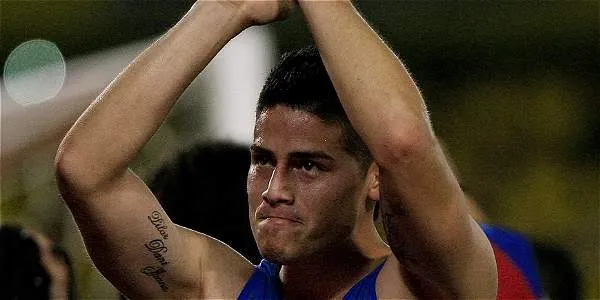 Nuevo tatuaje de James Rodríguez en el brazo izquierdo - Fútbol ...