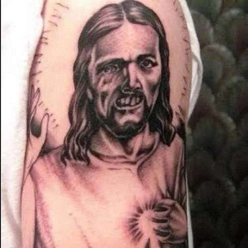 tatuaje de jesus | Es alucinante