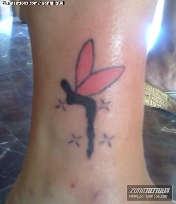 Tatuaje de JuanMiiguel - Hadas Tobillo Fantasía Tatuaje de JuanMiiguel - Hadas Tobillo Fantasía