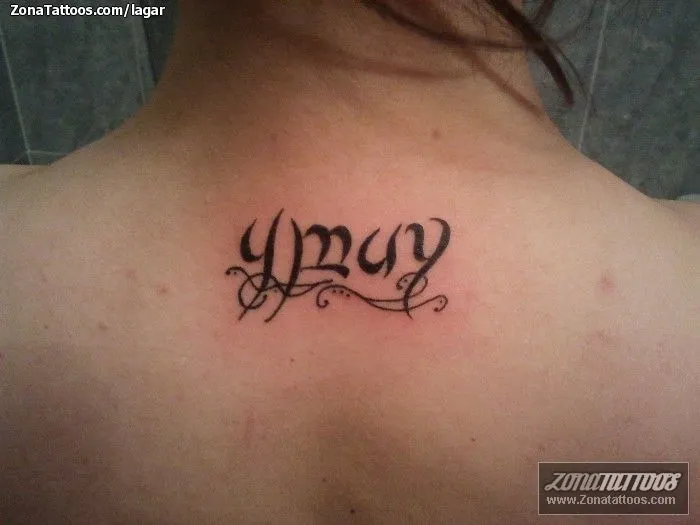 Tatuaje de lagar - Élfico