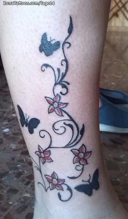 Tatuajes de enredaderas en las piernas - Imagui Tatuajes de enredaderas en las piernas - Imagui