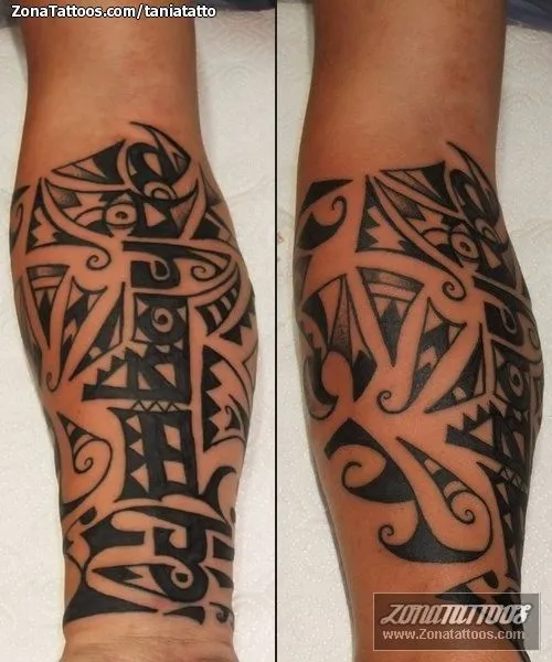 Tatuaje Maori Pierna Arte Y Tatuaje | Toddlers Magazine