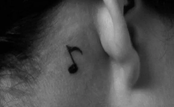 IMÁGENES Y FOTOS DE TATUAJES: Tatuajes de Notas Musicales