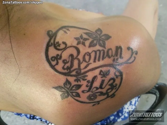 Tatuaje de enredaderas con nombres - Imagui Tatuaje de enredaderas con nombres - Imagui