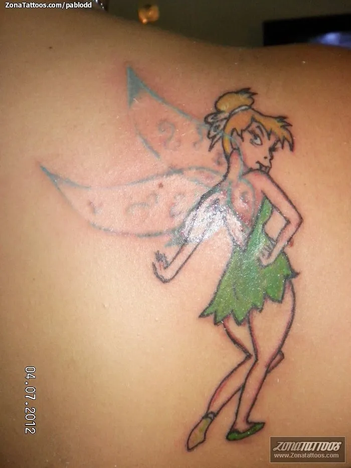 Tatuaje de Pablodd - Disney Campanilla Hadas Tatuaje de Pablodd - Disney Campanilla Hadas