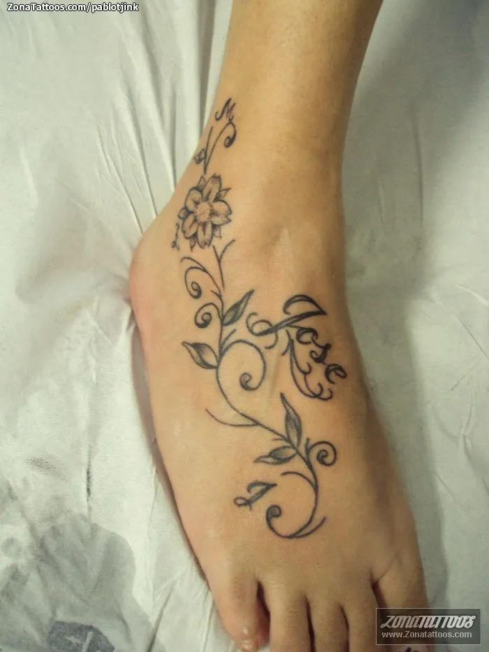 Tatuaje de pablotjink - José Pie Empeine