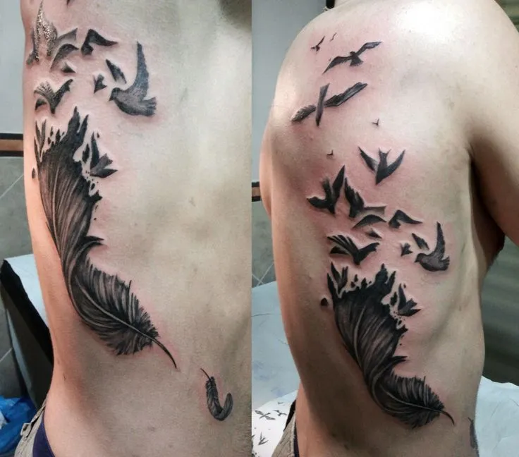 Tatuaje De Pluma en Pinterest | Tatuaje Libro, Tatuaje Con Lápiz ...