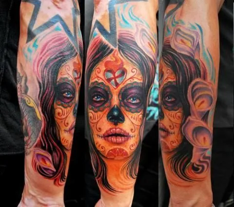 tatuaje tattoos tattoo ink tattooh tatus catrina santa muerte ... tatuaje tattoos tattoo ink tattooh tatus catrina santa muerte ...