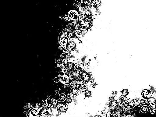 ... negro - arte digital - flores - plantas - colores - wallpaper ... negro - arte digital - flores - plantas - colores - wallpaper