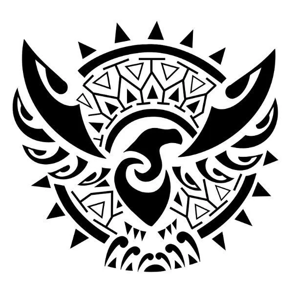 tatuajes: aguila maori