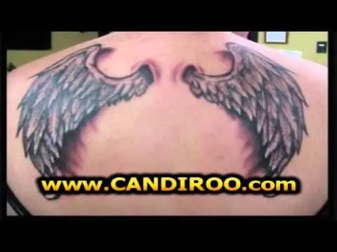 Tatuajes de Alas de Angeles, de Angel an la Espalda - YouTube Tatuajes de Alas de Angeles, de Angel an la Espalda - YouTube