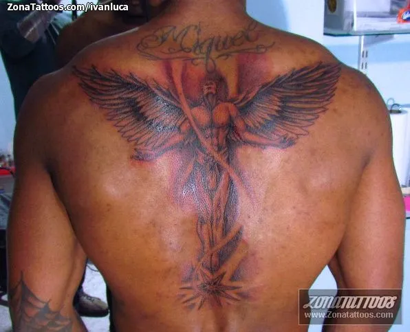 Tatuaje de ivanluca - Ángeles Espalda