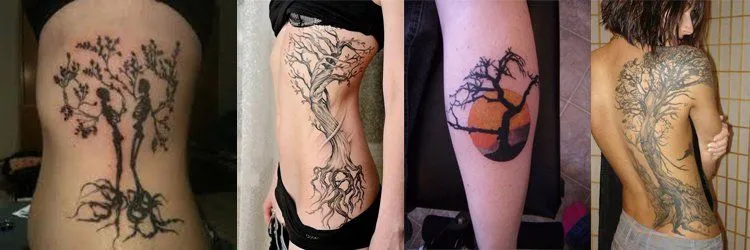 Tatuajes de árboles | Tatuajess.com