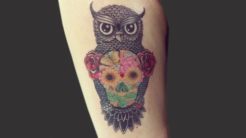 Tatuajes de buhos con calaveras mexicanas - Imagui Tatuajes de buhos con calaveras mexicanas - Imagui