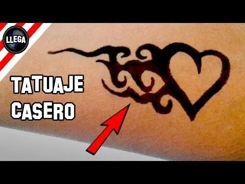 Como Hacer Tatuajes Caseros | How to Make Homemade Tattoos - YouTube Como Hacer Tatuajes Caseros | How to Make Homemade Tattoos - YouTube