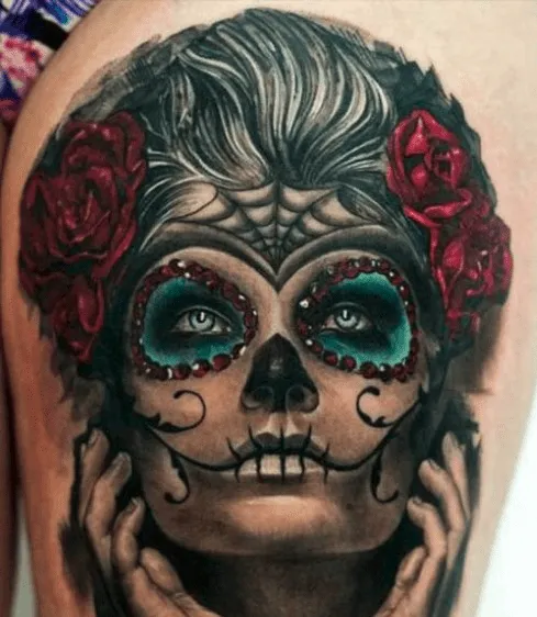 TATUAJES DE CATRINAS; UN BUEN DISEÑO PARA PLASMARLO EN LA PIEL ... TATUAJES DE CATRINAS; UN BUEN DISEÑO PARA PLASMARLO EN LA PIEL ...