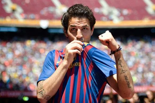 Tatuaje de cesc fabregas en el brazo izquierdo - Imagui