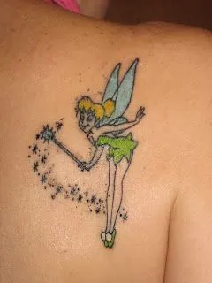 Tatuajes de Chicas: Tatuaje Chanel - Tatuaje Campanita [ Tatuajes de Chicas: Tatuaje Chanel - Tatuaje Campanita [