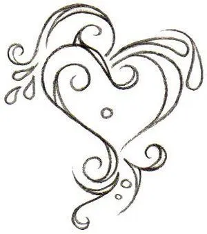 Tatuajes de Corazón Tribal | DISEÑOS DE TATUAJES Tatuajes de Corazón Tribal | DISEÑOS DE TATUAJES