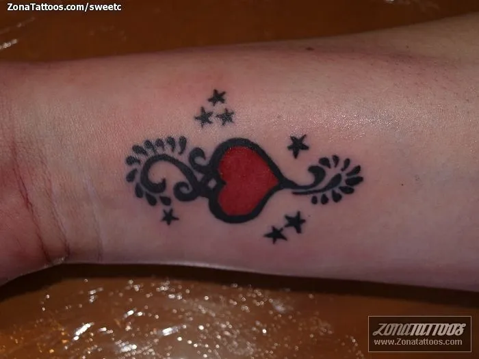 Tatuajes corazones muñeca - Imagui