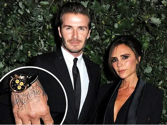 Tatuajes de David Beckham. Se agrega uno más a la lista ...