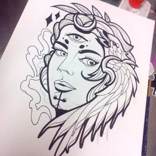 Tatuajes dibujos a lapiz - Imagui