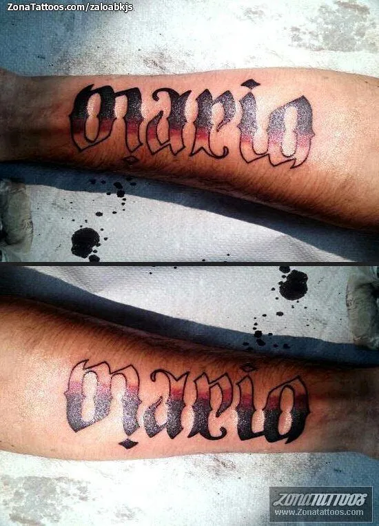 Tatuajes y diseños de ambigramas