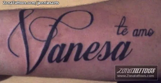Tatuajes y diseños: Vanessa