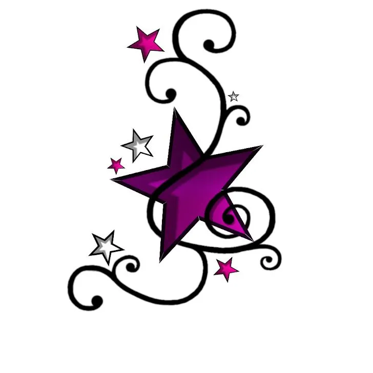 Tatuajes de estrellas.Imágenes,fotos, dibujos, significados y ... Tatuajes de estrellas.Imágenes,fotos, dibujos, significados y ...