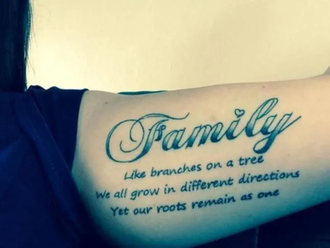 Tatuajes De Familia en Pinterest | Tatuaje La Familia Es Lo ...