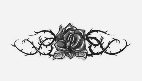 Tatuajes de flores para dibujar - Imagui