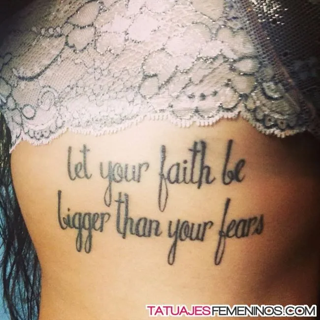 tatuajes de frases y letras para mujeres 4 | Proyectos que ...