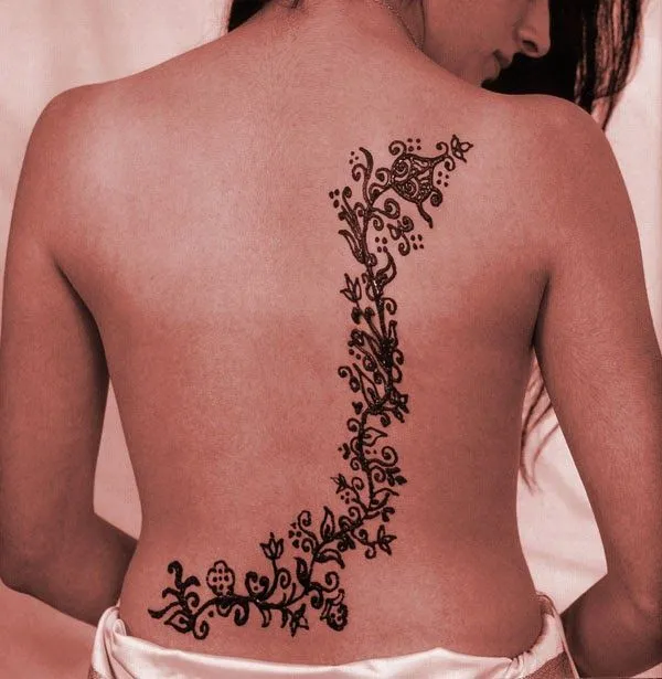 TATUAJES DE HENNA PARA MUJERES (TATUAJES TEMPORALES) : TATUAJE ...