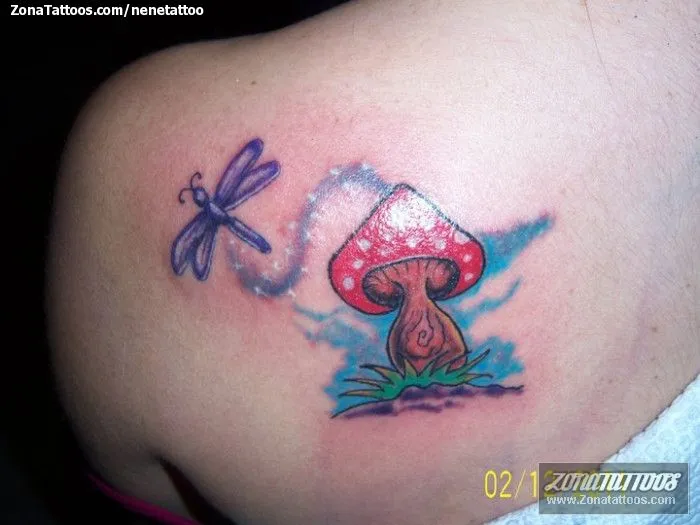 Gallery For > Tattoo De Hongos